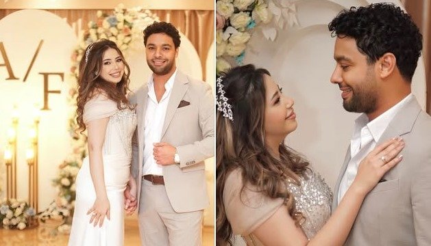 Ahmed Gamal and Farah Al-Mouji's Engagement