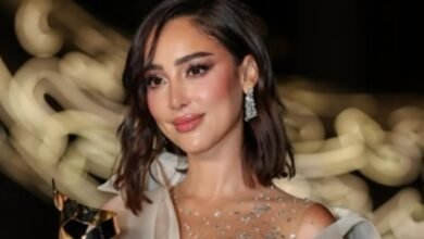 Basma Boussel Celebrates Emmy Gala Award
