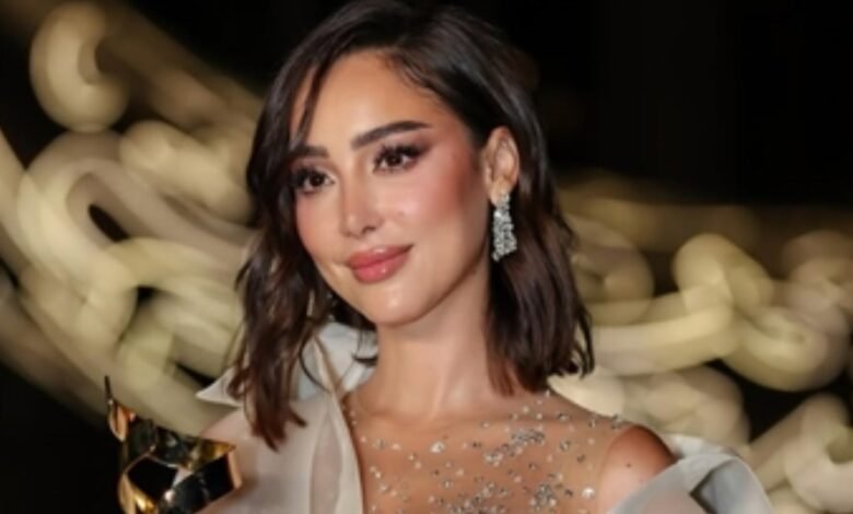Basma Boussel Celebrates Emmy Gala Award