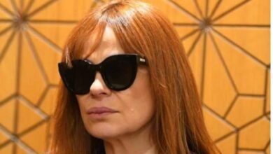 Carole Samaha Mourns Husband in Lebanon
