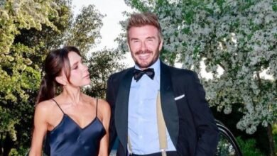 David Beckham’s 50th Birthday Glamour