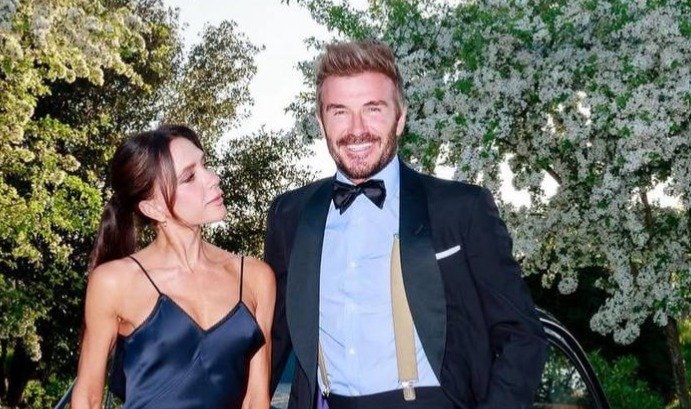 David Beckham’s 50th Birthday Glamour