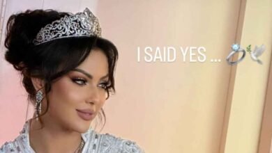 Ibtissam Tiskat Announces Engagement Joyfully
